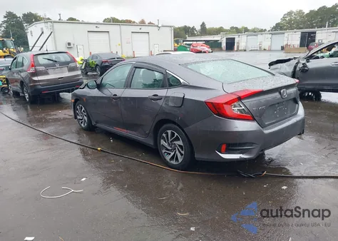 2016 Honda Civic Ex from USA, damaged, VIN 2HGFC2F70GH519106